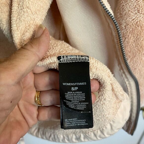 The North Face Osito Fleece Long Sleeves Pockets Zipper Up Pink Jacket.Size S - Picture 11 of 14